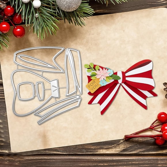 Amzcrzy A Metal Metal Christmas Decoration Die Cut New Year Lantern Die Cut Embossed Stencil for Scrapbooking Diy Album Paper Card Art Decoration Dorm Room Essentials Home Improvement