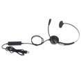 thumbnail image 2 of Customer Service Headset, Wired Business Headset Head Mounted  for Office, 2 of 8