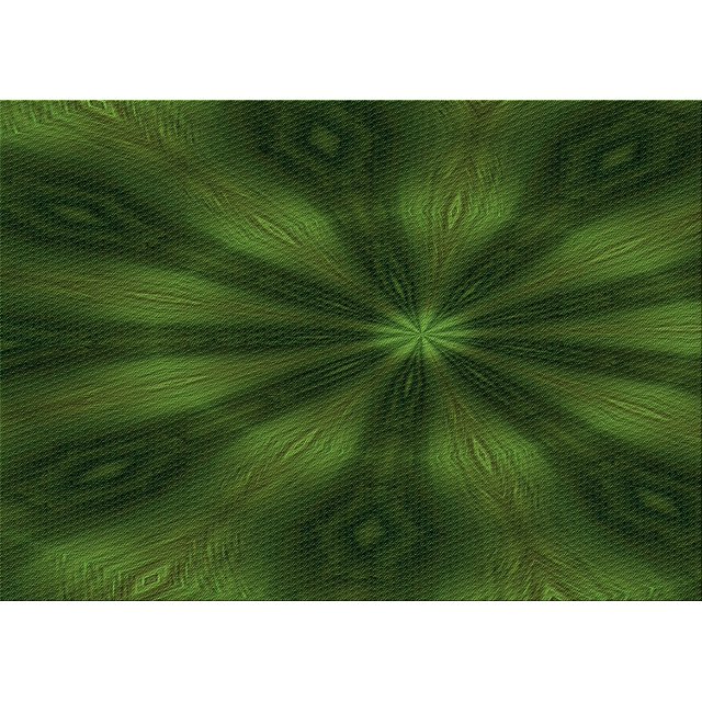 Ahgly Company Machine Washable Indoor Rectangle Transitional Dark Forest Green Area Rugs, 7' x 9'