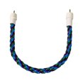 thumbnail image 1 of Bird Cage Toy Cotton Rope Bird Perch Curved Bird Cage Rope Perch for Large Medium and Small Parrots Budgies Parakeets, 1 of 7