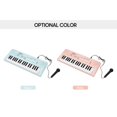 thumbnail image 3 of DEBGFS Electronic Piano with 37-Key Electronic Keyboard Piano Children's Piano Blue, 3 of 7