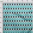 thumbnail image 2 of oneOone Viscose Chiffon Fabric Geometric Ikat Print Sewing Fabric BTY 42 Inch Wide, 2 of 4