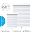 thumbnail image 2 of Hauz 5584WHTCD - Alternate Light Filtering Window Shade, Cordless, 55 '' X 84 '', White, 2 of 3