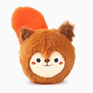 Hugsmart Squirrel Dog Ball Toy