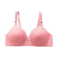 thumbnail image 2 of Bras for Women, Womans Embroidered Glossy Comfortable Breathable Bra Underwear No Rims, 2 of 6