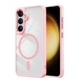 thumbnail image 1 of [PST] Samsung Galaxy S24 FE Case, Transparent Hard PC Hybrid Back Cover with Magnetic MagSafe Compatible, 1 of 4