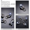 thumbnail image 3 of SHISUYAN 12pcs Metal Curtain Track Rollers Smooth Sliding Pulley Runners For Various Curtain Types Track Pulley Window Pulleys Curtain Runners, 3 of 9
