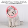 thumbnail image 4 of Pet Recovery Collar, Soft Cat Elizabethan Collar Lightweight Prevent Licking Biting Breathable  For Post Surgery Purple,, 4 of 8