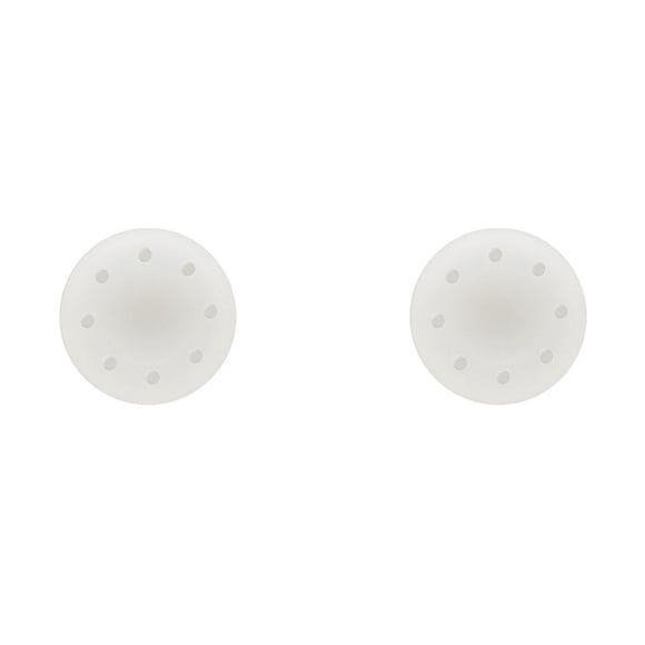 kurtrusly Lot de 2 Capuchons de Joystick en Silicone pour Manette Accessoires de Manette de Jeu Pièces de Remplacement Remplacement pour Xbox One Transparent