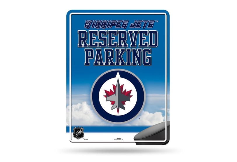 GTEI NHL Winnipeg Jets Parking Sign