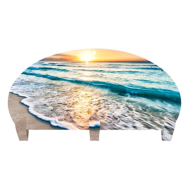 Next Innovations 101411002-CANCUN 15 x 10 in. Cancun Beach Three Hook Wall Mounted Coat Rack
