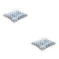 thumbnail image 2 of Wweixi Coussin pour Chaise Carrée - Doux et Confortable Large Gamme d'Utilisations Coussin de Chaise Carré Baleine 2Set, 2 of 6