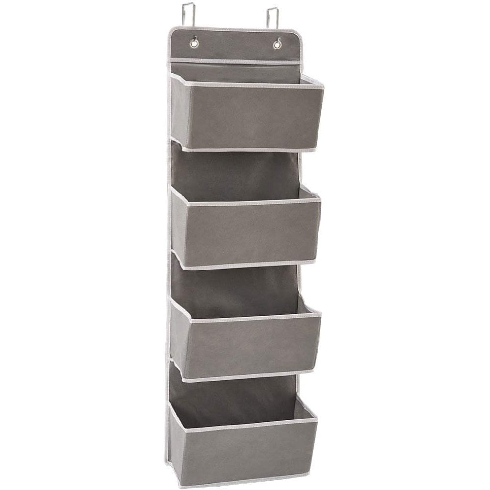 Organisateur Mural Suspendu au Design Minimaliste Élégant, Installation Facile pour Rangement Polyvalent (Gris)