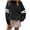 Black, variant on Yuyuzo Sweatshirts for Women Log Sleeve Crew Neck Oversized Pullover Shirts Casual Fall Comfy Fashion Tops