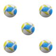 thumbnail image 2 of Decodeary PVC Soccer Balls For Teamwork And Fun Practice Sessions Durable Competitive Football Goal Ball Soccer Training light blue No.4 5Set, 2 of 6
