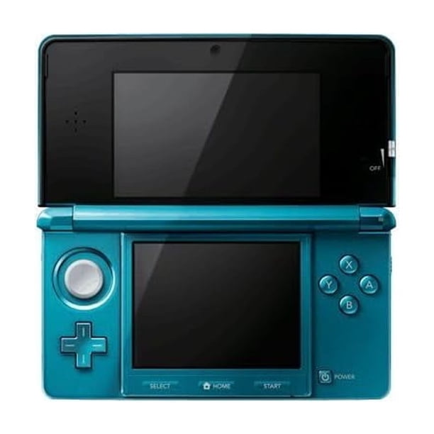 Nintendo – Console de jeu portable 3DS – Bleu Aqua (Remise à neuf