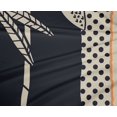 thumbnail image 5 of oneOone Tissu Polyester Spandex Bleu Marine Matériel de Robe Tropicale Tissu Imprimé Tissu au Mètre 56 Pouces de Large, 5 of 5