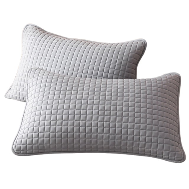 Standard Pillow Protectors Pillow Protective Cover Pillow Protective Cover Standard Size Cotton Pillow Protective Cover Breathable, Skin Friendly, Waterproof, Oil Proof, Dirt Proof 2-Piece Set