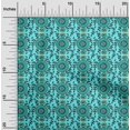 thumbnail image 1 of oneOone Silk Tabby Fabric Leaves & Floral Block Decor Fabric Printed BTY 42 Inch Wide, 1 of 4