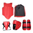 thumbnail image 3 of Siruishop Protège-Corps de Boxe Taekwondo Coussin de Poitrine Professionnel Rouge, 3 of 8