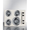 thumbnail image 1 of Summit Appliance SEL03 24 in. 220V Electric Cooktop - Bisque Porcelain, 1 of 3