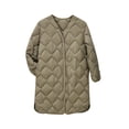 thumbnail image 1 of Yuyuzo Womens Quilted Jackets Button down Lightweight Puffer Jacket Winter Warm Outwear Downcoat, 1 of 4