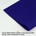 thumbnail image 3 of Unique Bargains 14 Count Cross Stitch Cloth 20 by 28 Inch Embroidery Fabric, Dark Blue, 3 of 6