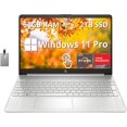 thumbnail image 1 of HP Pavilion Portable à Écran Tactile 15,6 Po FHD, AMD Ryzen 7 5700U, 64 Go de RAM, SSD 2 To, Graphiques AMD Radeon, Clavier Pleine Taille, Caméra Web HD, Windows 11 Pro, Argent, Carte USB Hotface 32 Go, 1 of 7