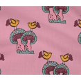 thumbnail image 4 of oneOone Cotton Flex Fabric Bird & Mushroom Block Print Fabric By Yard 40 Inch Wide, 4 of 4