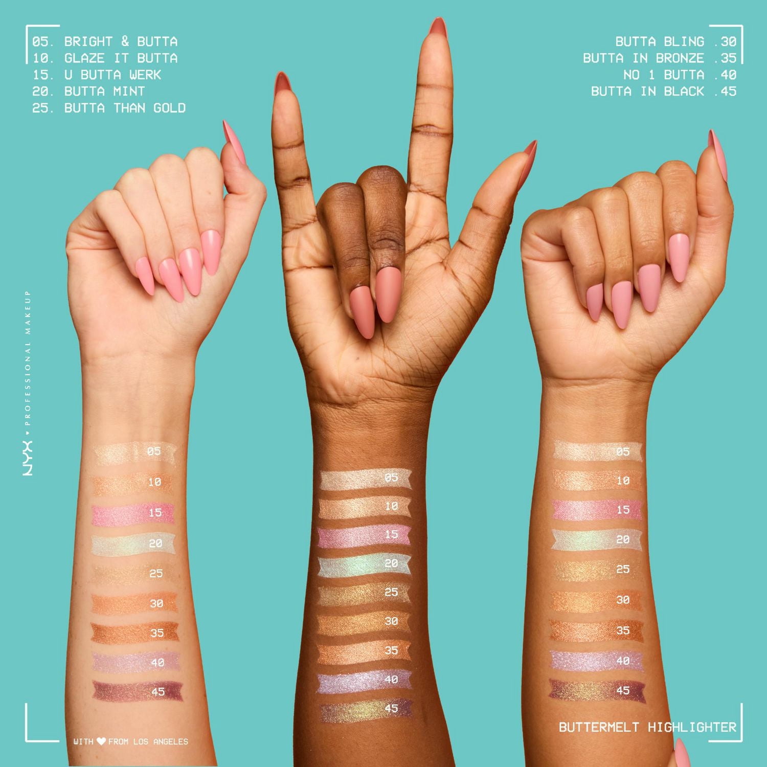 NYX Professional Makeup Illuminateur en poudre Buttermelt