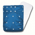thumbnail image 1 of KaWaii Incontinence Adult Cloth Diapers Adjustable Large Adult Nappy with 1 Super Absorbent Diaper Insert, Leak-proof Protective Underwear-Azure, 1 of 2
