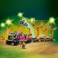 thumbnail image 3 of LEGO City Stuntz Stunt Truck & Ring of Fire Challenge 60357 with Flywheel-Powered Motorcycle Toy and Minifigures, Fun Gift for Kids Ages 6 Plus, 3 of 6