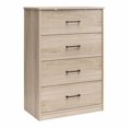 thumbnail image 1 of Commode à 4 tiroirs BrEZ Build Pearce d’Ameriwood Home, chêne noir, 1 of 9