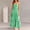 Green, variant on Pisexur Dresses Women Beautiful Summer Dress for Women's Loose Casual Striped Hem Adjustable Buckle Suspender Dress Orange,S