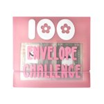 Binder Label 100Envelope Cash Stuffing Savings Challenge Binder