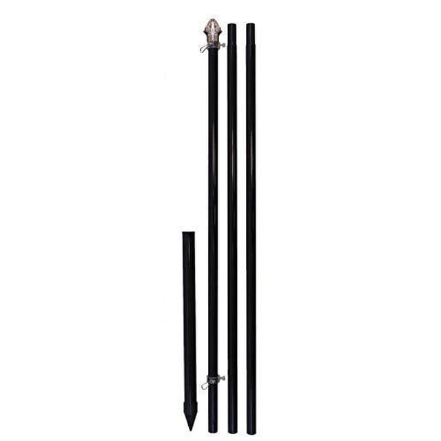 Flags Importer POL-ALUM10BLACK Outdoor Pole