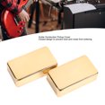 thumbnail image 4 of 2PCS Electric Guitar Pickup Cover, Closed Pickup Cover Closed Type Guitar Pickup Frame Sealed Double Coil Pickup Brass Enclosure for Most Common Electric Guitars, 4 of 7