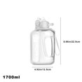 thumbnail image 3 of EQWLJWE Back To School Supplies Sale,1 Gallon Water Bottle with Time Marker,Straw & Chug Lid,Big Water Bottle with Straw,Gym Water Bottle with Handle,Gallon Water Jug with Graduation Marking, 3 of 8