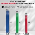 thumbnail image 3 of Kojooin 2 Inch Rubber Coated Strength Training & Barbell Lifting Bumper Plates for Gym, Home, 3 of 9