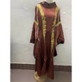 thumbnail image 4 of lSLJS Medieval Robe Rétro Renaissance pour Femmes, Robe Maxi Medieval pour Femmes, 4 of 5