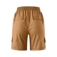 thumbnail image 5 of Short Cargo Femme Entrejambe 7 Pouces Coton Plein Air Randonnée Mode Été pour 2025 Grande Taille Taille Haute Bermuda pour Femmes avec Poches, 5 of 5