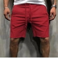 thumbnail image 4 of Birdeem Mens Loose Straight Beach Medium Comfortable Pants Casual Sports Five Point Pants, 4 of 6