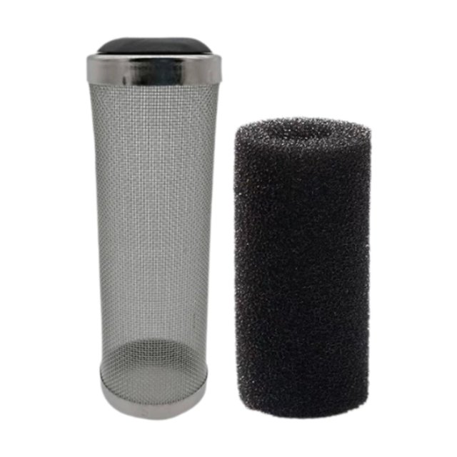 Milaget Filet de Filtre d'Aquarium avec Éponge Filet d'Entrée d'Aquarium pour Réservoir S