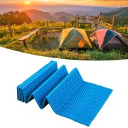 Foldable Sleeping Pad, Foam Double Egg Crate Sleeping Folding Pad Thickened Soft Sleep Mat for Outdoor Camping Backpacking Wide Picnic Yoga Mats 186x57CM