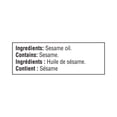 thumbnail image 3 of Great Value Huile de Sésame Pure, 3 of 4