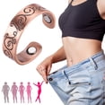 thumbnail image 1 of EGNMCR Pure Antique Copper Magnetic Energy Ring Creative Personalized Magnetic Open Ring Ring Bracelet, 1 of 2