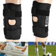 thumbnail image 4 of Knee Wrap Neoprene Aluminium Alloy Compression Sleeve Adjustable Hinged Wraparound Leg Joint Patella Pad Brace Support Protection, 4 of 6
