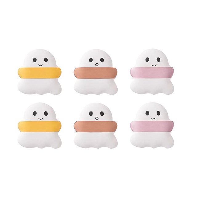 6Pcs Synthetic Sponge Powder Puff Creative Face Cream Puff Women Makeup Supply