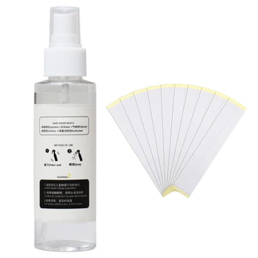 Golf Grip Solvent with 15 Tape Strips Non Toxic Non Flammable Spray Solution for Club Regripping