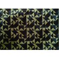 thumbnail image 5 of oneOone Cotton Silk Fabric Triangle Geometric Printed Craft Fabric BTY 42 Inch Wide, 5 of 5